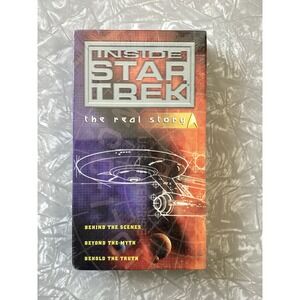 Inside Star Trek The Real Story VHS 1998 Documentary Factory Sealed NEW